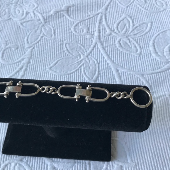 925 Sterling Silver Vintage Mexico Bracelet - Picture 3 of 7